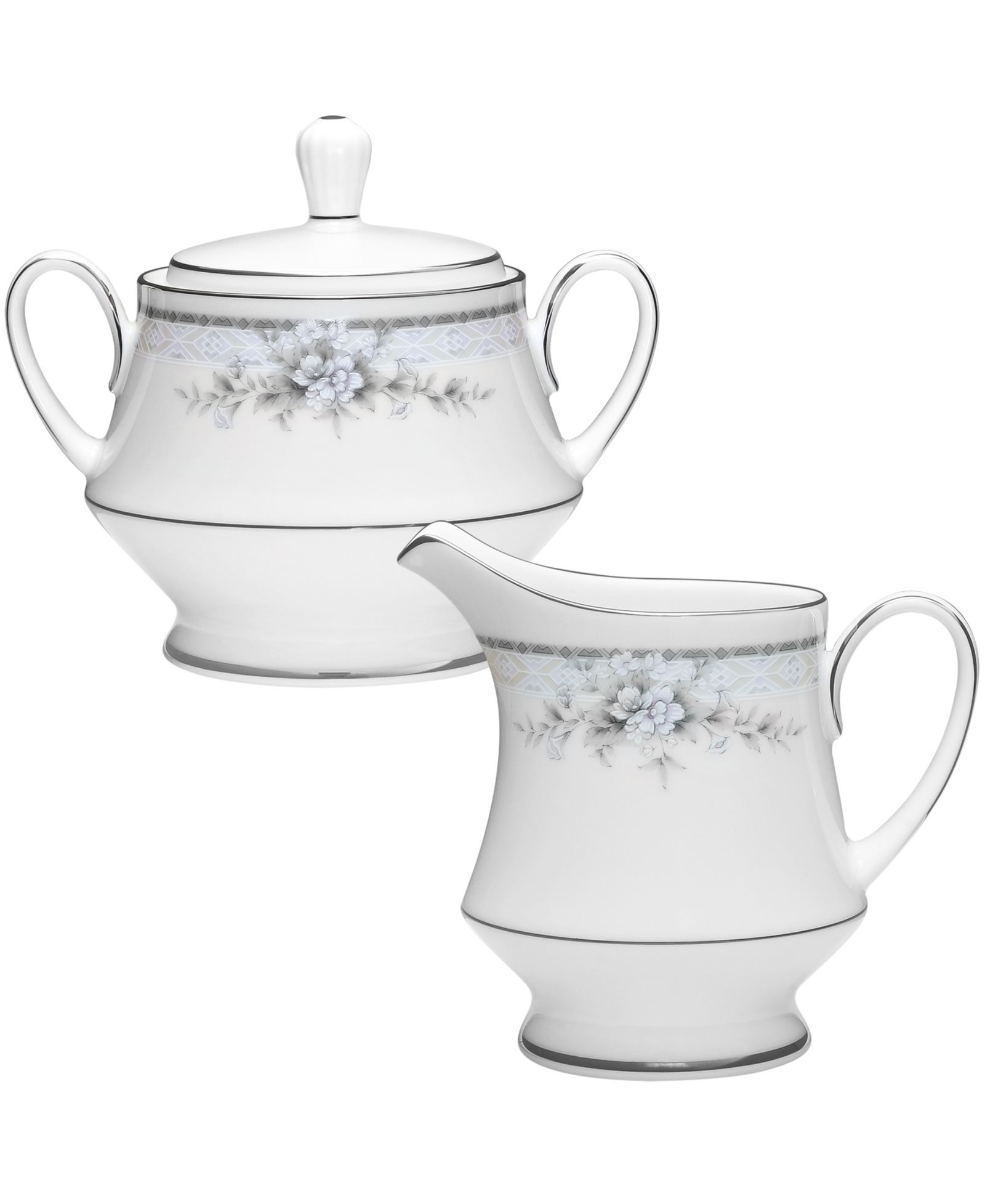 Noritake Sweet Leilani Sugar & Creamer Set