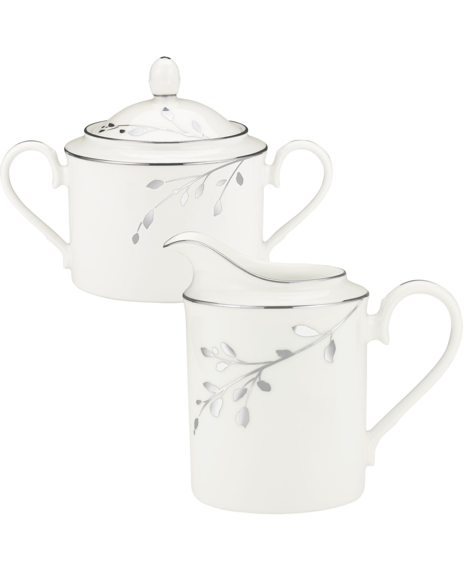 Noritake Birchwood Sugar & Creamer Set