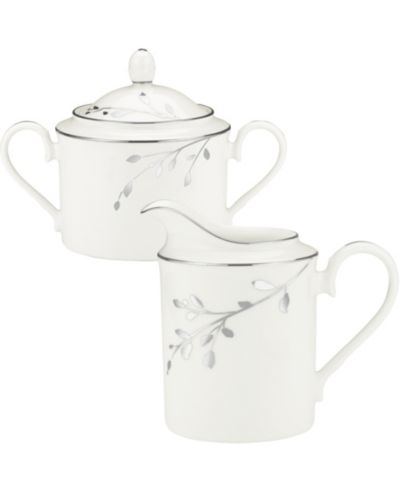 Noritake Birchwood Sugar & Creamer Set