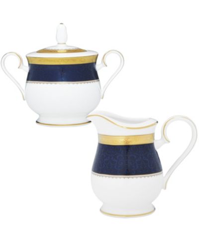 Набор для сахара и сливок Noritake Odessa Cobalt Gold