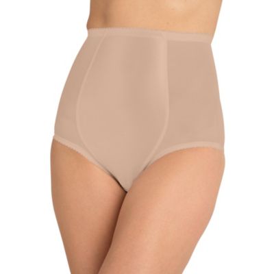 Secret Solutions Plus Size Power Mesh Firm Control Shaping Brief