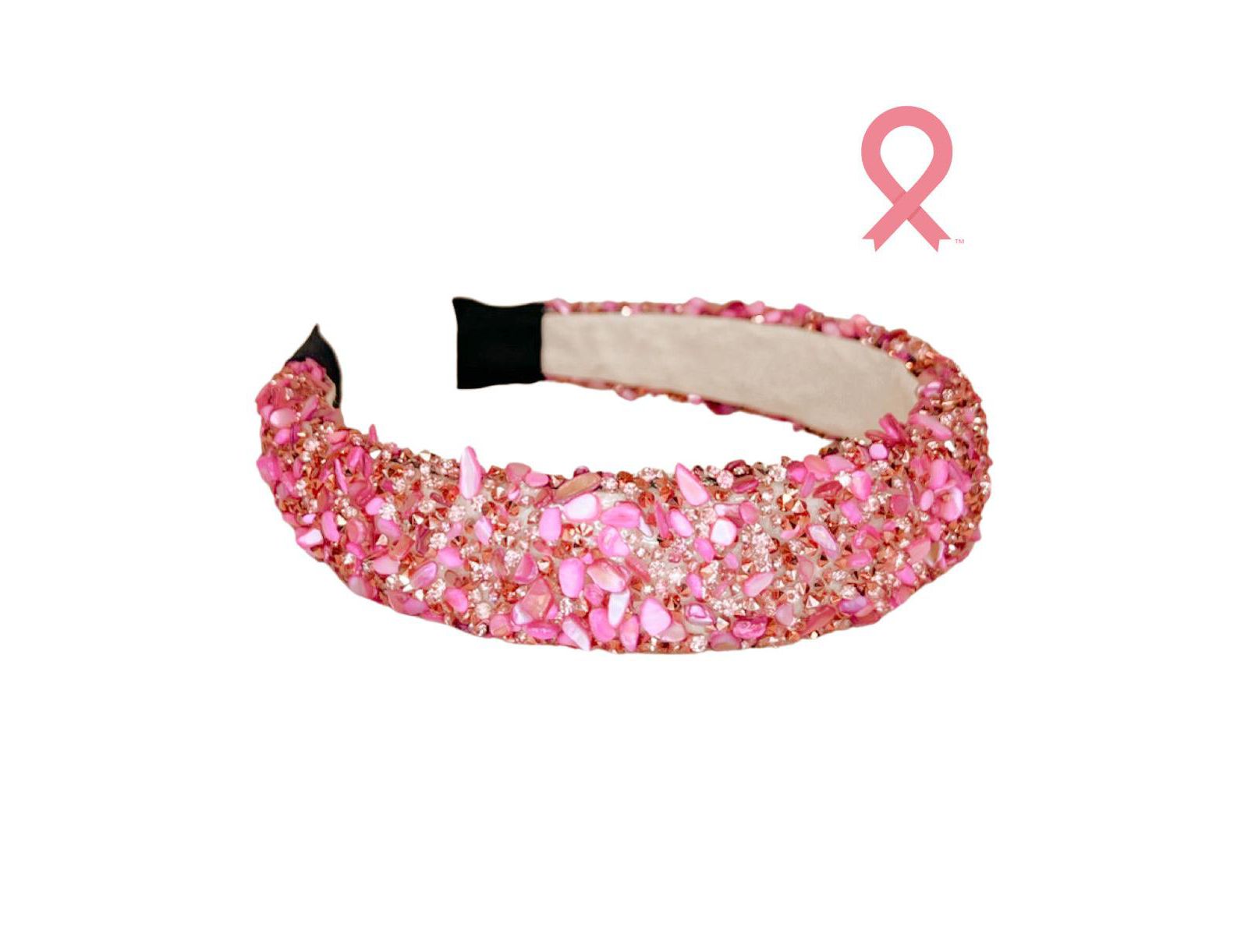 Женская повязка на голову Headbands of Hope All that Glitters - Pink + Pink