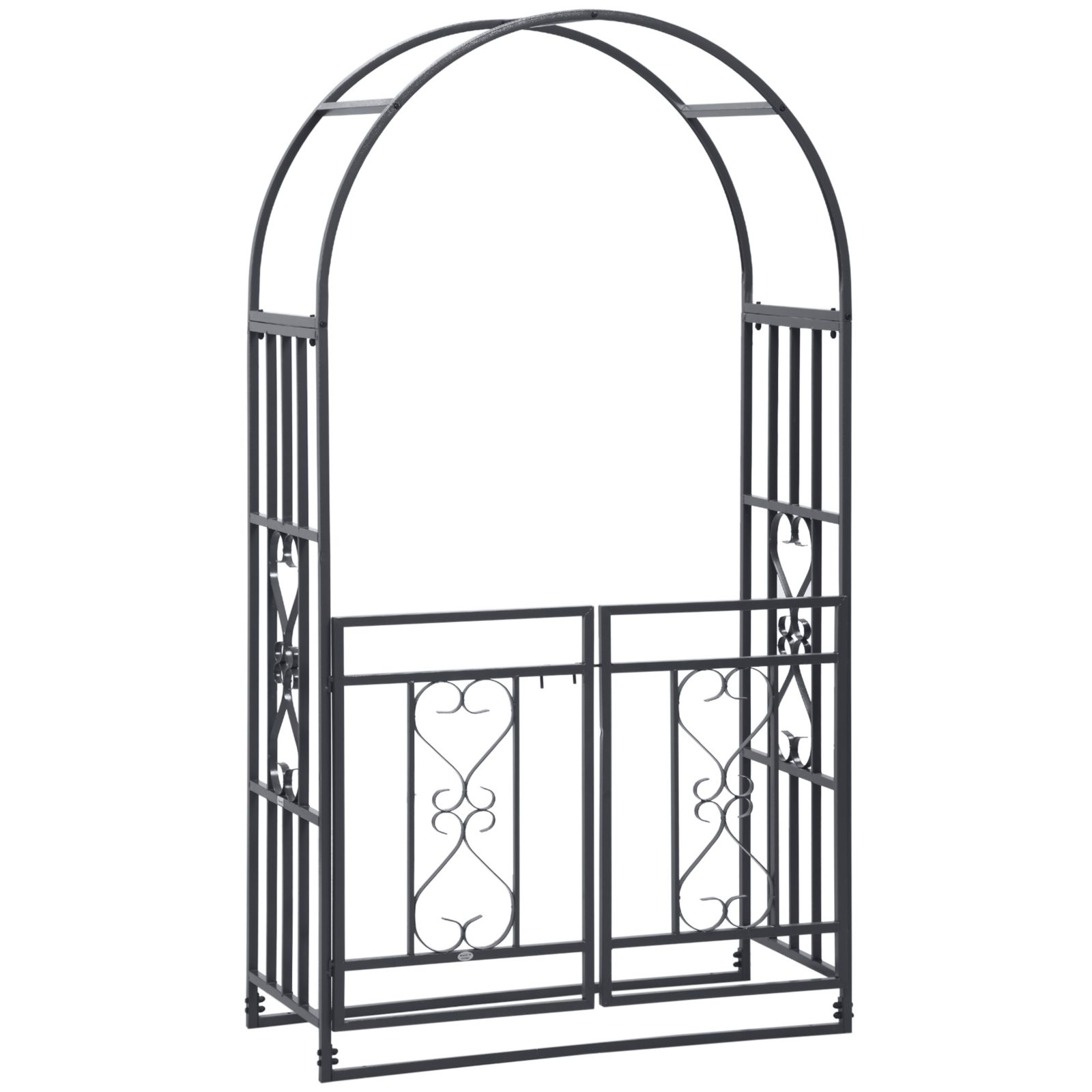 Arched Trellis with Gate Perfect Addition for Enchanting Gardens & Weddings