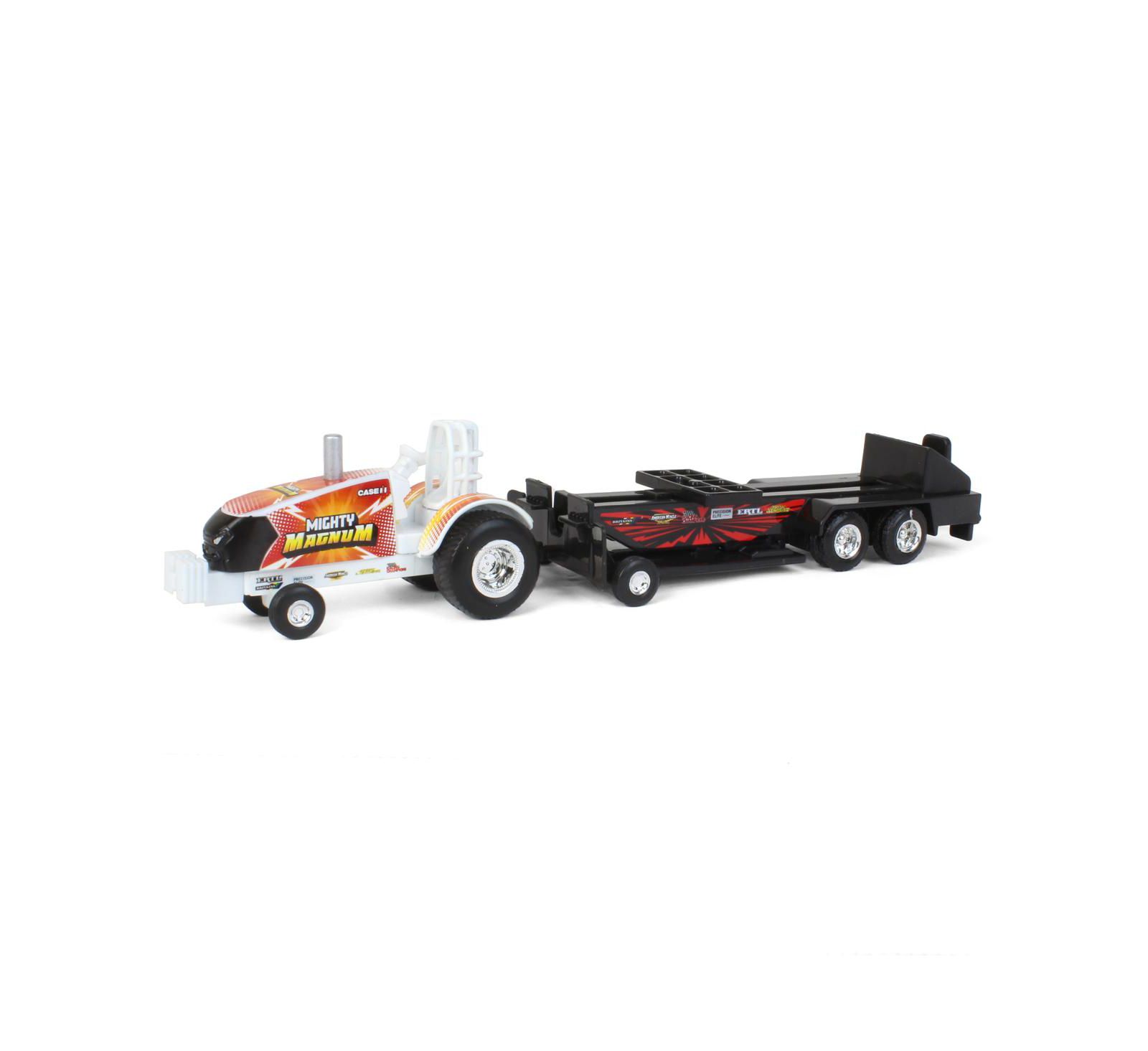 Трактор Case IH "Mighty Magnum" Magnum Pulling с санями 1/64