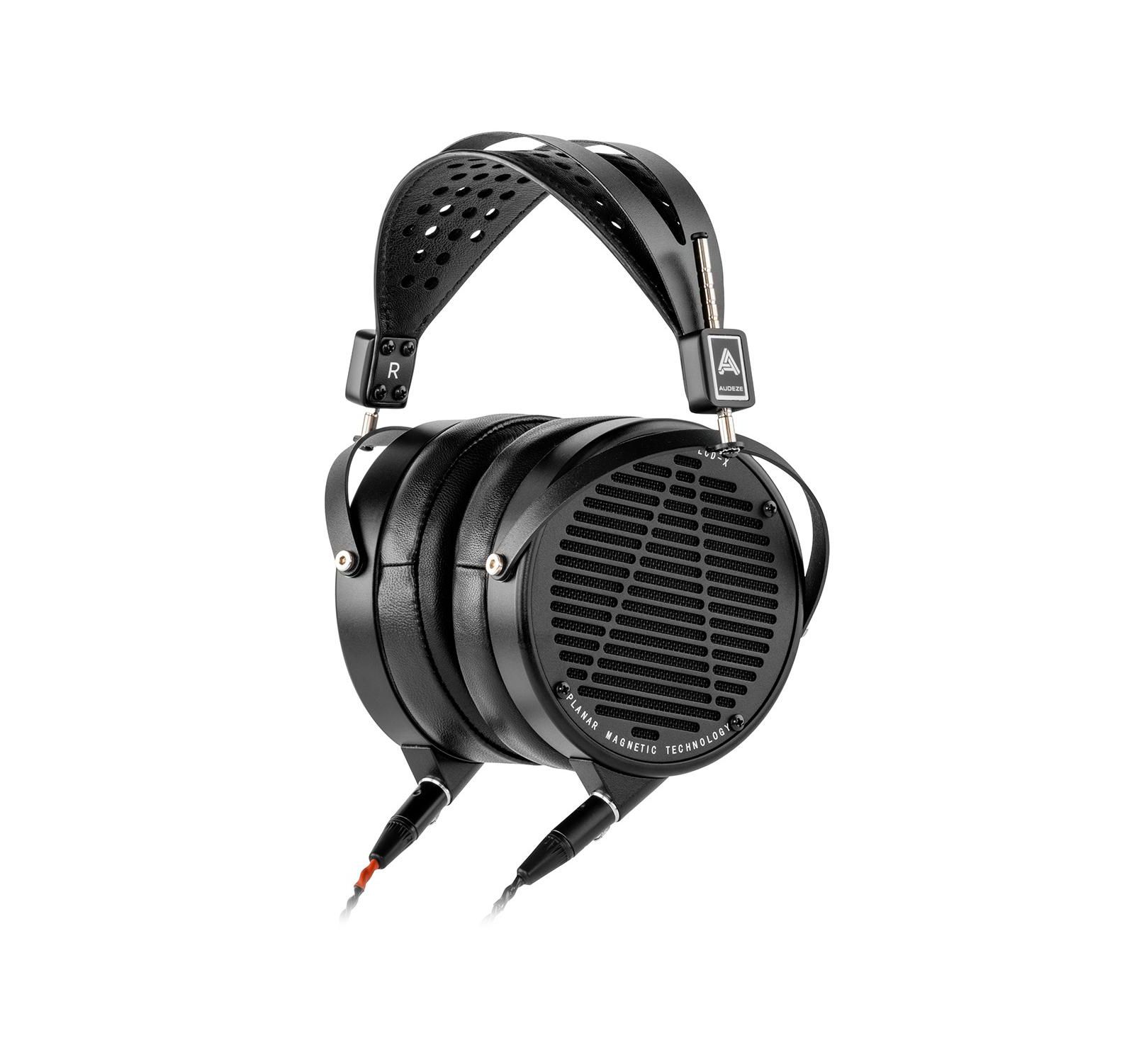 Audeze LCD-X Planar Magnetic Over-Ear Headphones with Carrying Case (Black, Leather-Free)