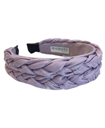 Women s Blushing Braid Headband - Lavender