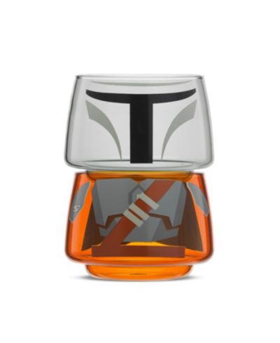 JoyJolt Star Wars™ Stackable Character Collection Mandalorian Stackable Glasses - 8 oz