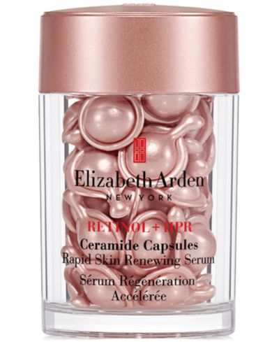 Elizabeth Arden Retinol + HPR Ceramide, сыворотка для быстрого обновления кожи, 30 капсул