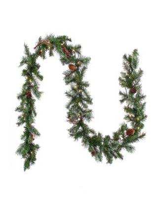 Хвойная гирлянда National Tree Company Glistening Pine, 9 ft.