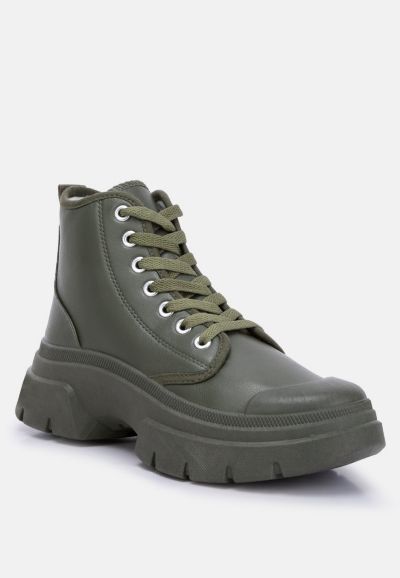London Rag Женский Roxane Chunky Lace Up Boots
