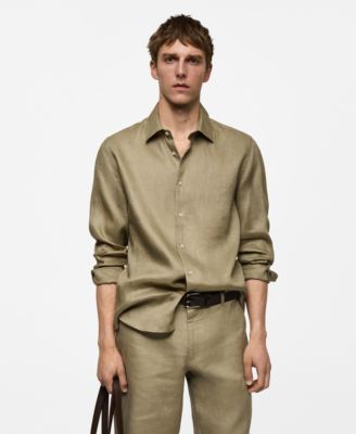 Mango Men's Linen Shirt