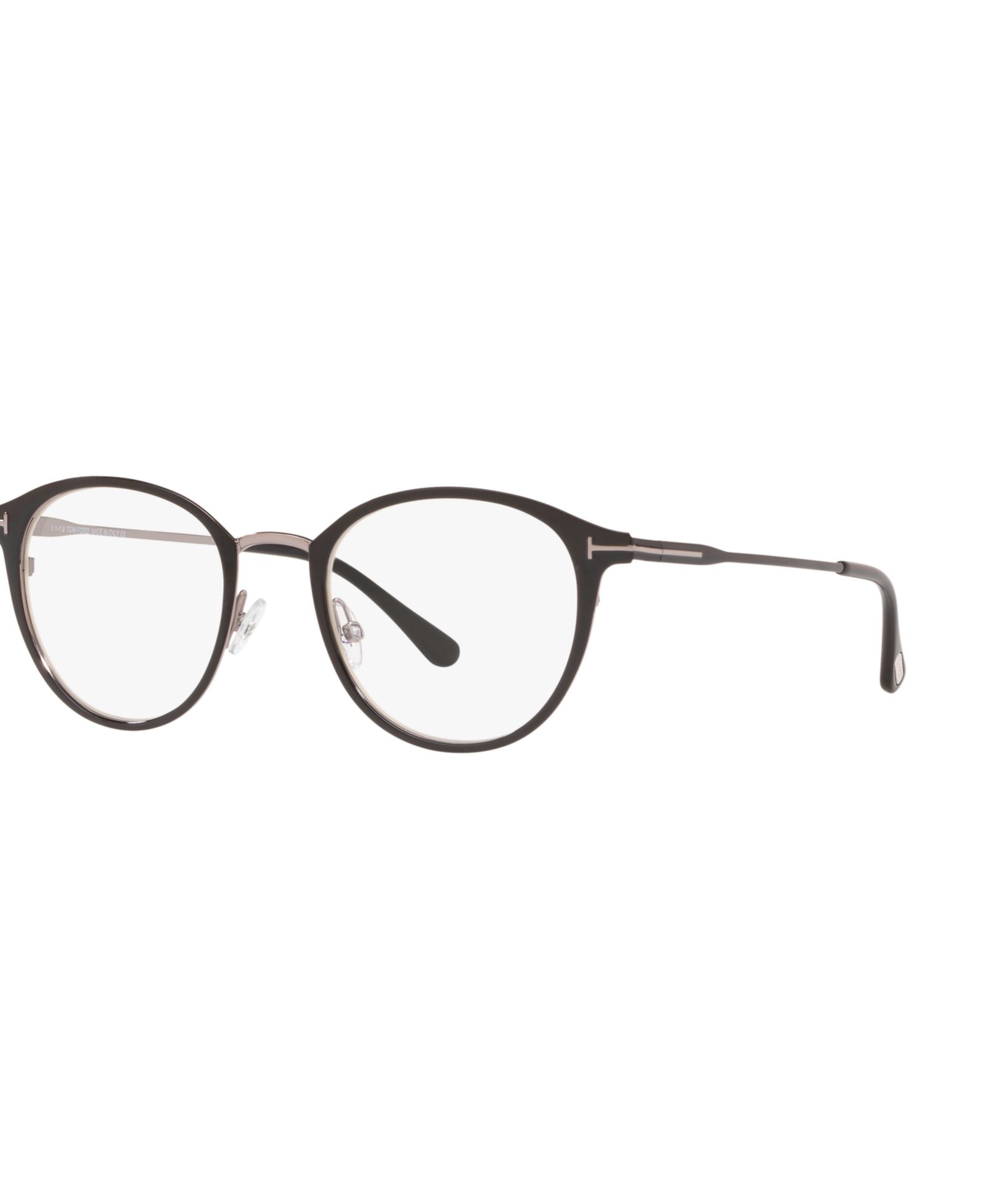 Tom Ford Unisex Oval Metal FT5528-B Eyeglasses