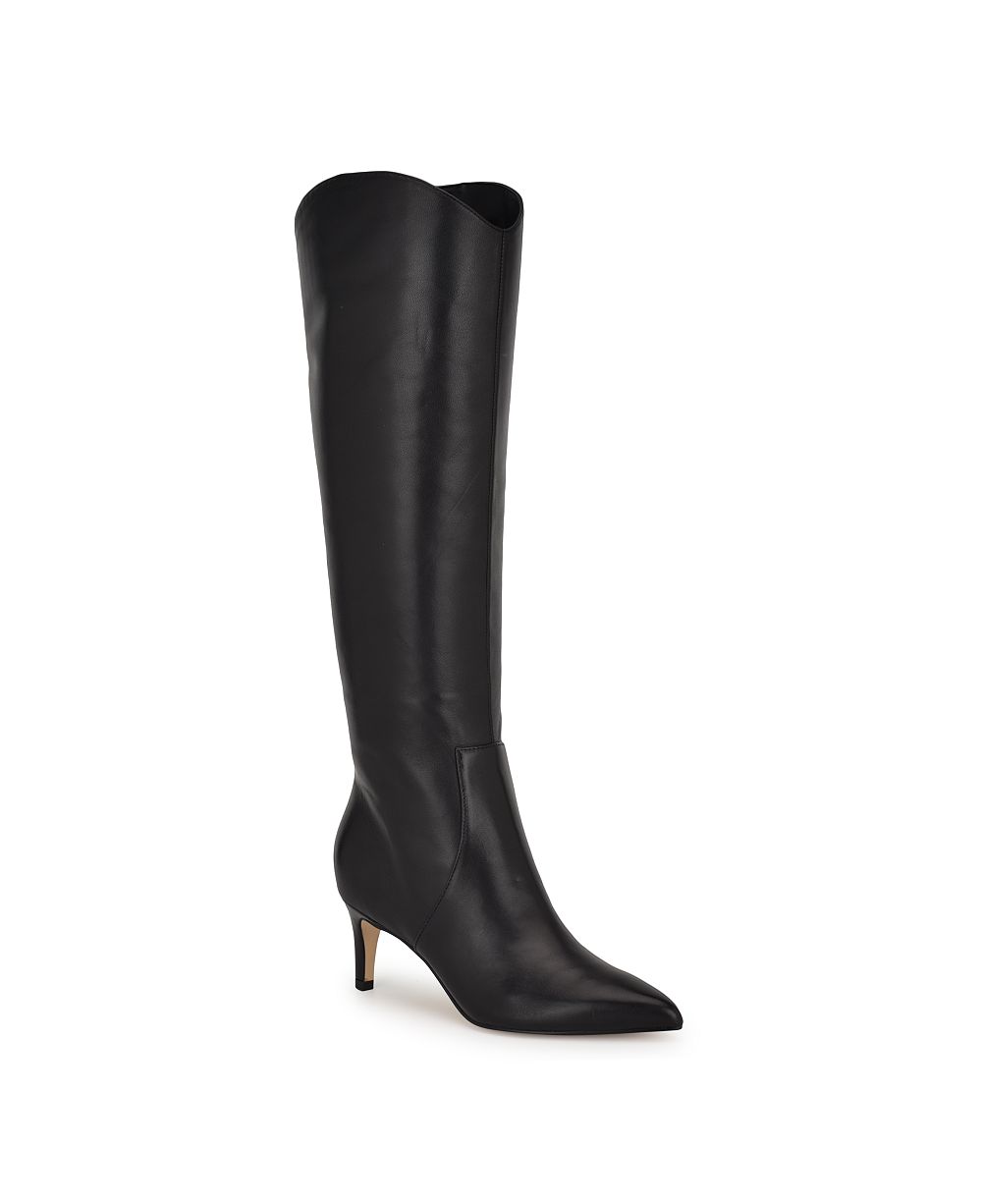 Nine West Women's Sirena Pointy Toe Knee High Boots
