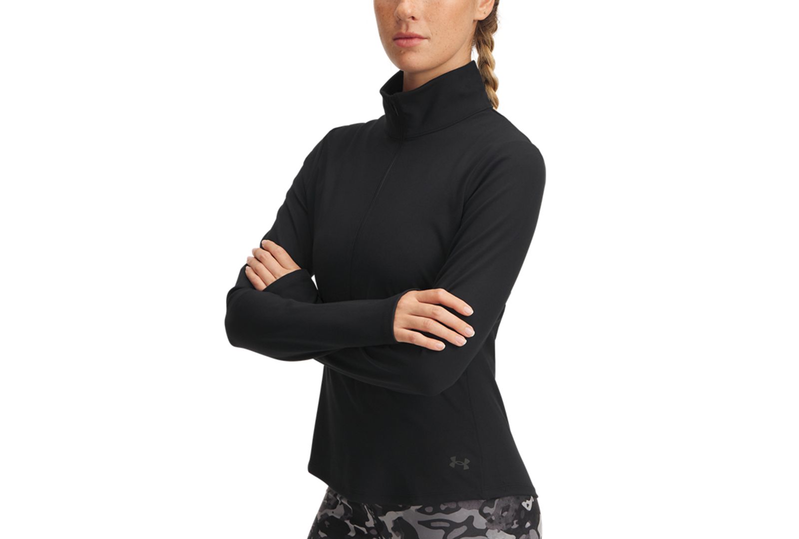 Under Armour Women's Motion Half-Zip Long-Sleeve Top