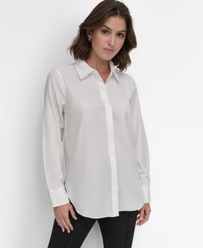 DKNY Женская блузка на пуговицах