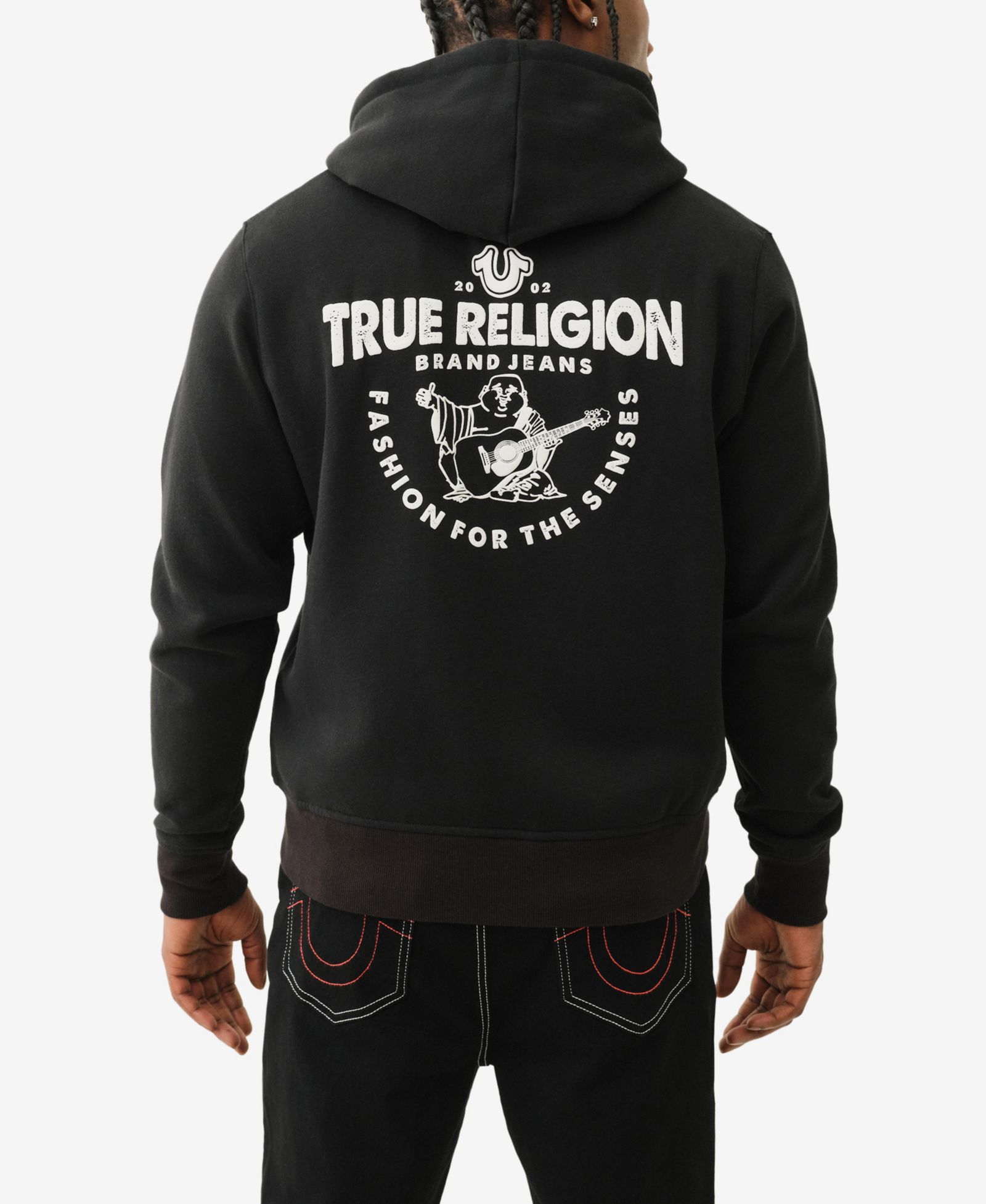 Мужское худи True Religion Core Zip-Front Logo