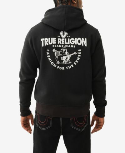Мужское худи True Religion Core Zip-Front Logo