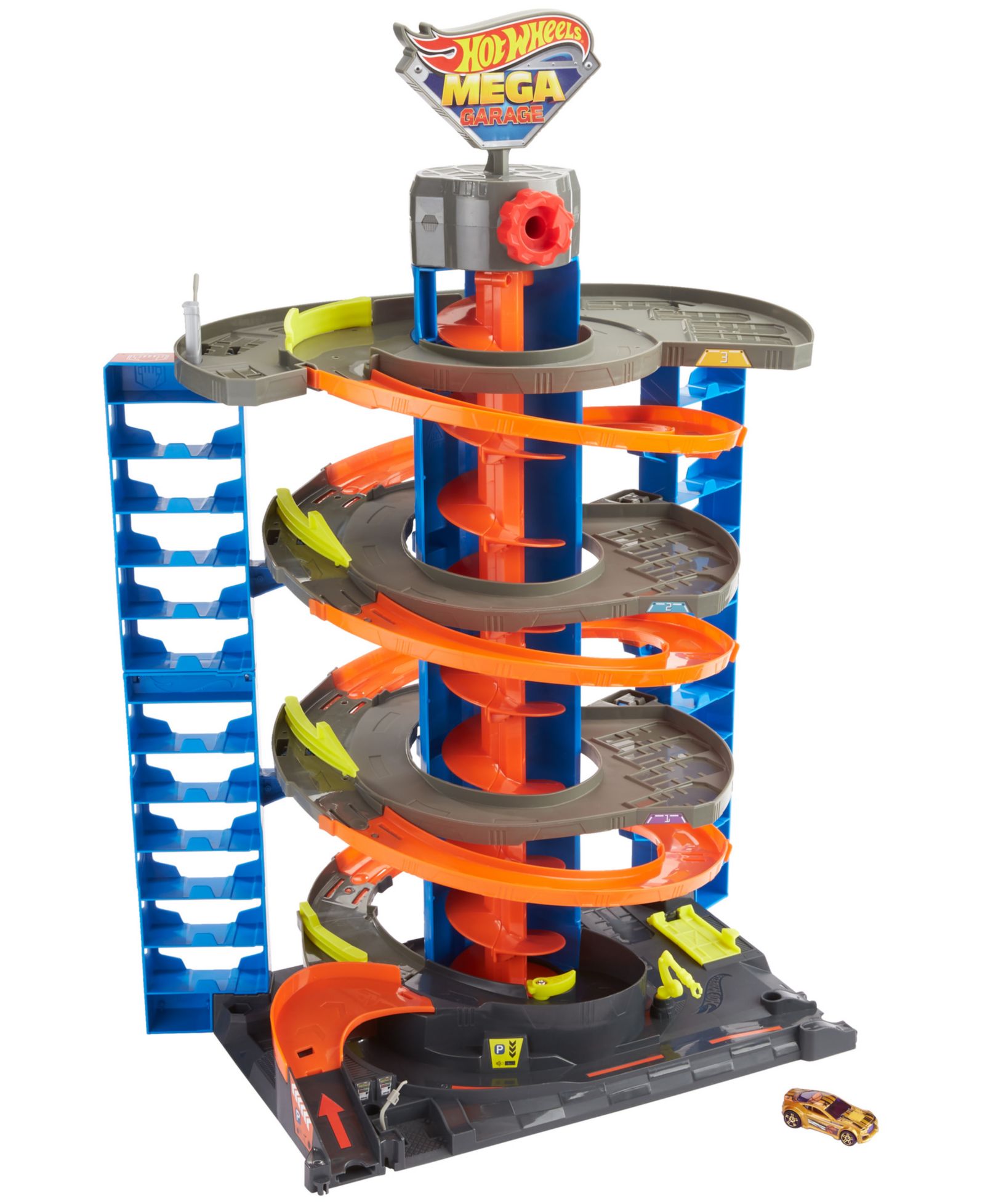 Hot Wheels City игровой набор Mega Garage с машинками