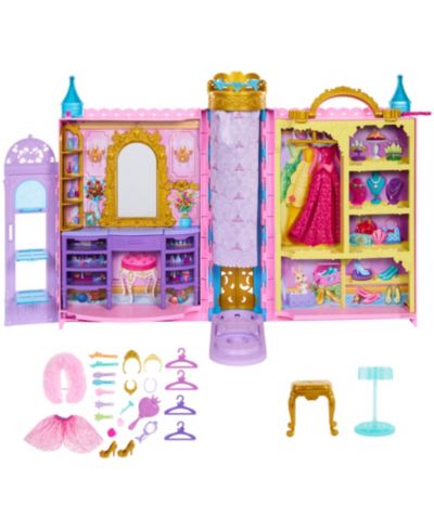 Disney Princess Ready for the Ball Closet с одеждой и аксессуарами