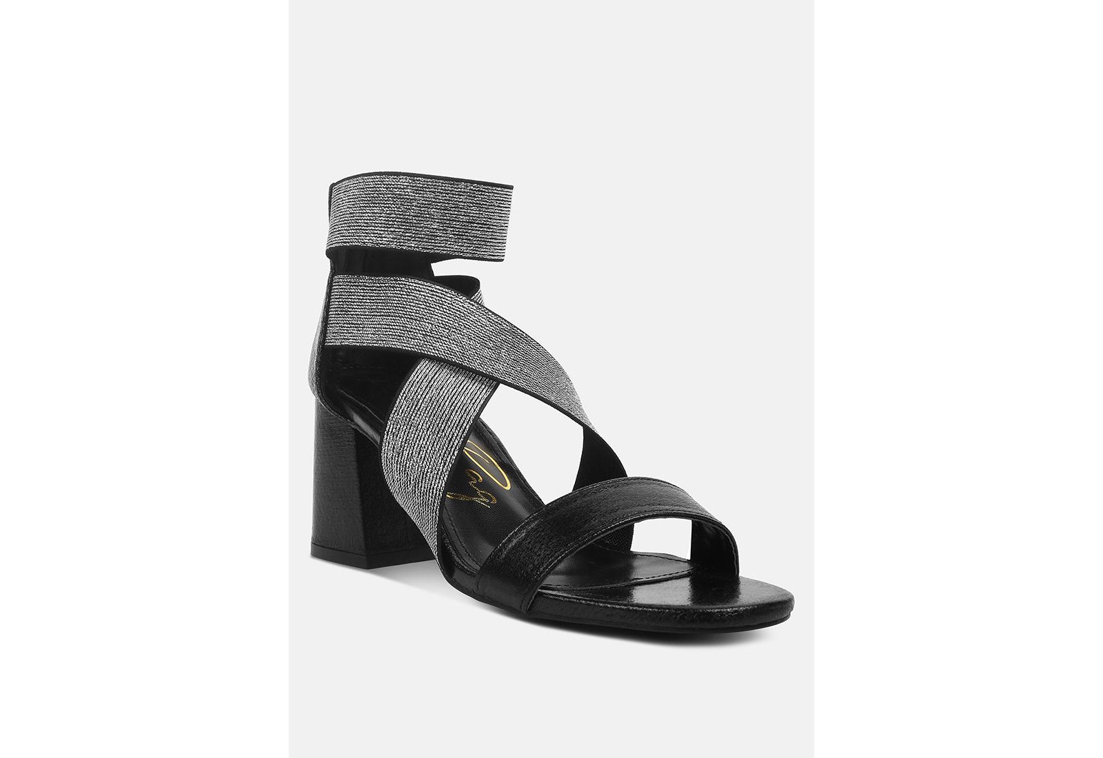 Женские босоножки London Rag Huskies Metallic Faux Leather на каблуке