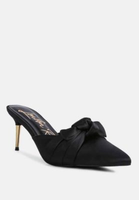 Женские мюли London Rag Queenie Satin Stiletto