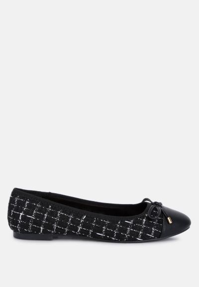 London Rag Женские балетки Junpey Plaid Tweed