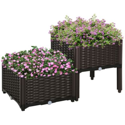 Универсальные модульные пластиковые кашпо, настраиваемые и прочные