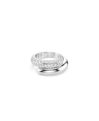 Swarovski White, Rhodium Plated Dextera Ring