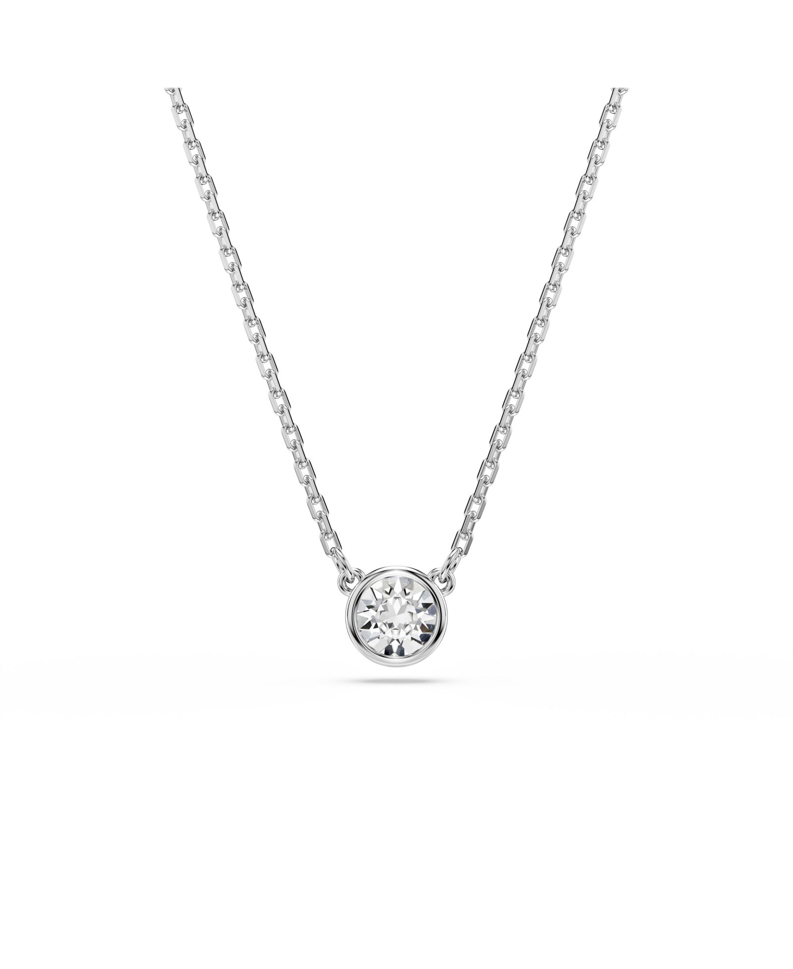Подвеска Swarovski Imber Round Cut White Rhodium Plated