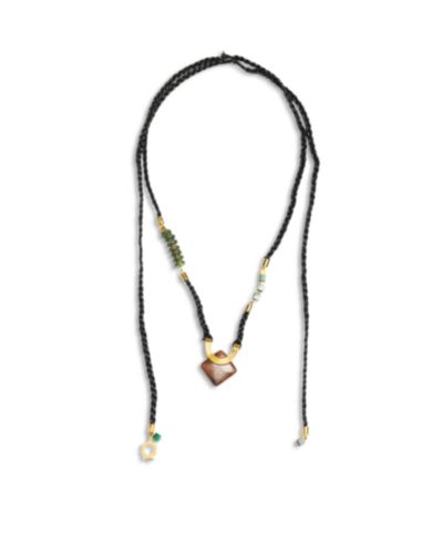 Nectar Nectar New York ожерелье Multi Chain с позолотой 18K Gold