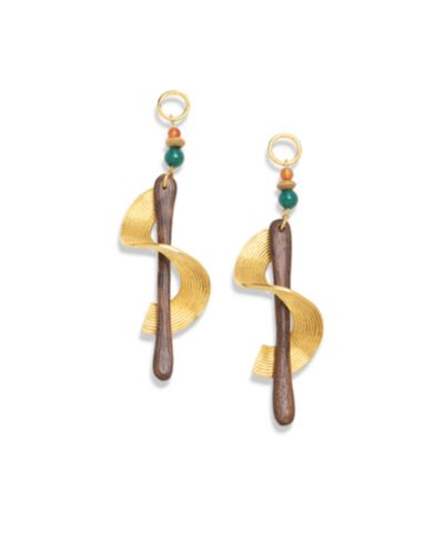 Nectar Nectar New York серьги-подвески Issi с напылением 18K Gold
