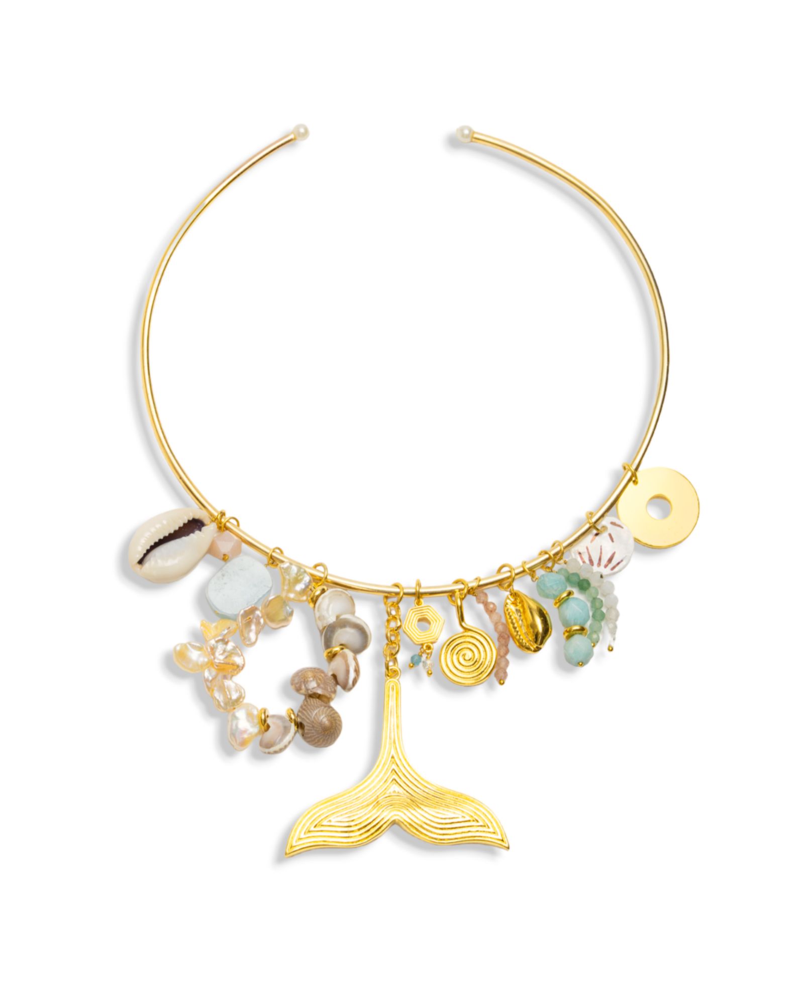 Колье Nectar Nectar New York Diana Statement 18K Gold Plated