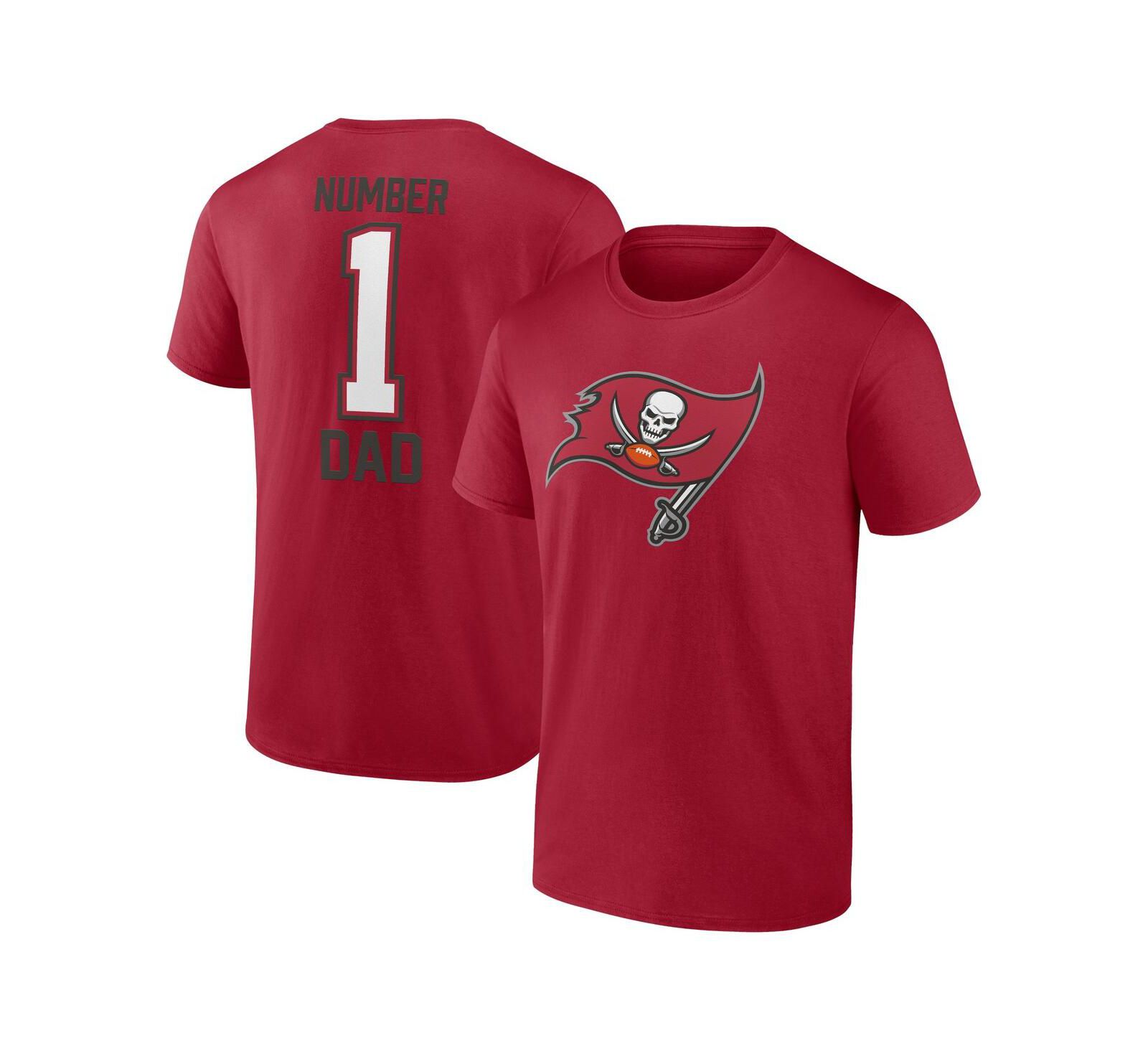 Fanatics Мужская футболка Tampa Bay Buccaneers, красная