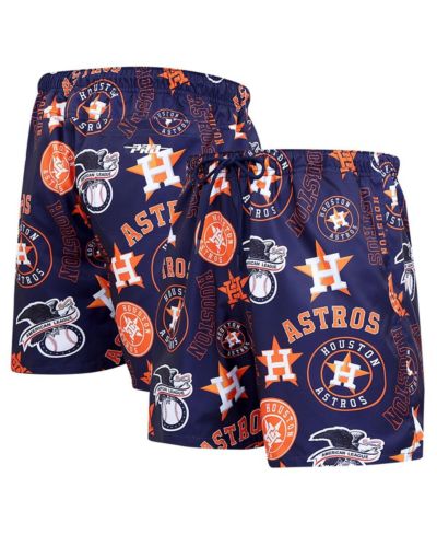 Pro Standard Мужские тканые шорты Houston Astros Toss Logo Navy