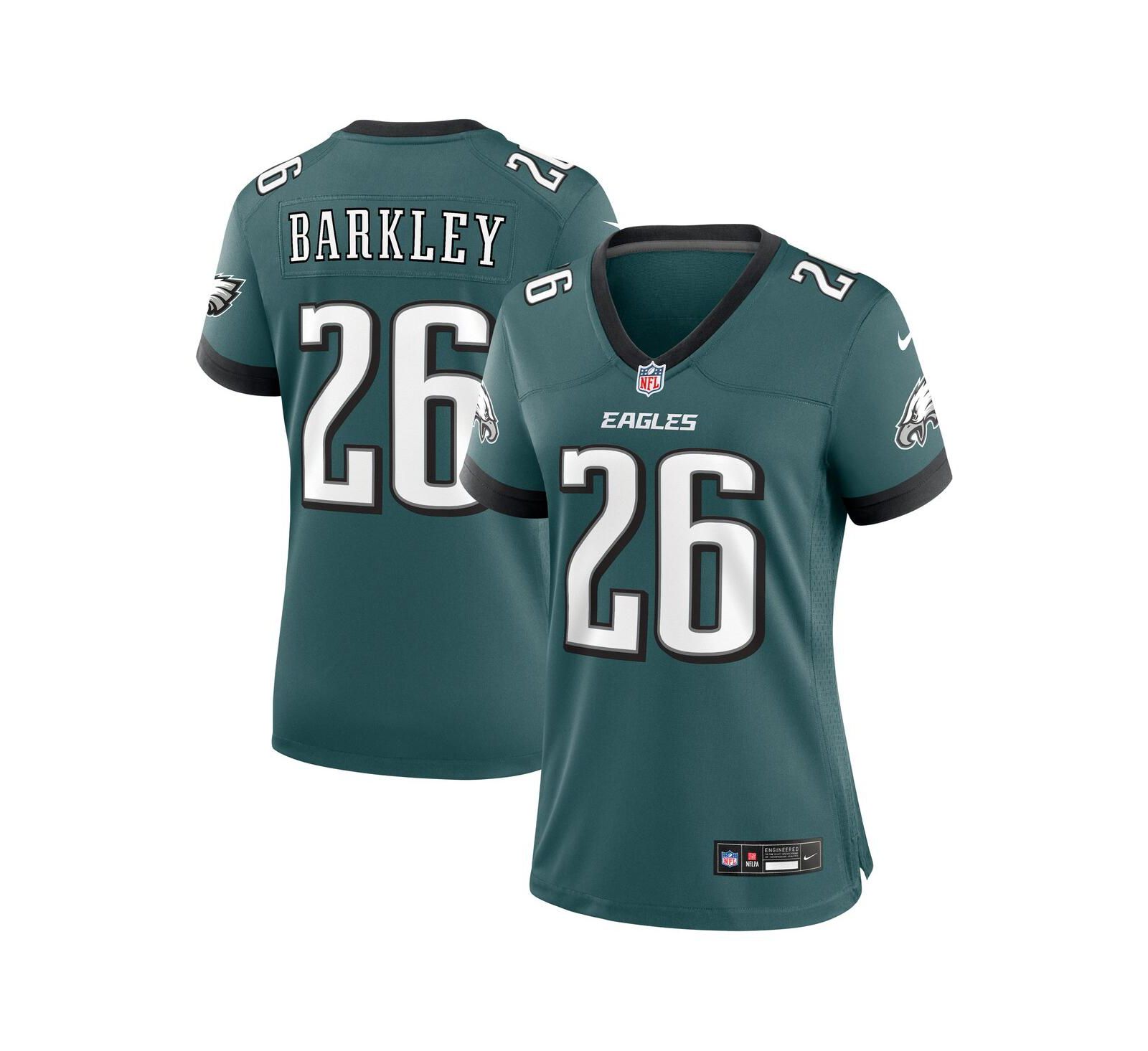 Nike Women's Saquon Barkley Midnight Philadelphia Eagles Game Player Jersey