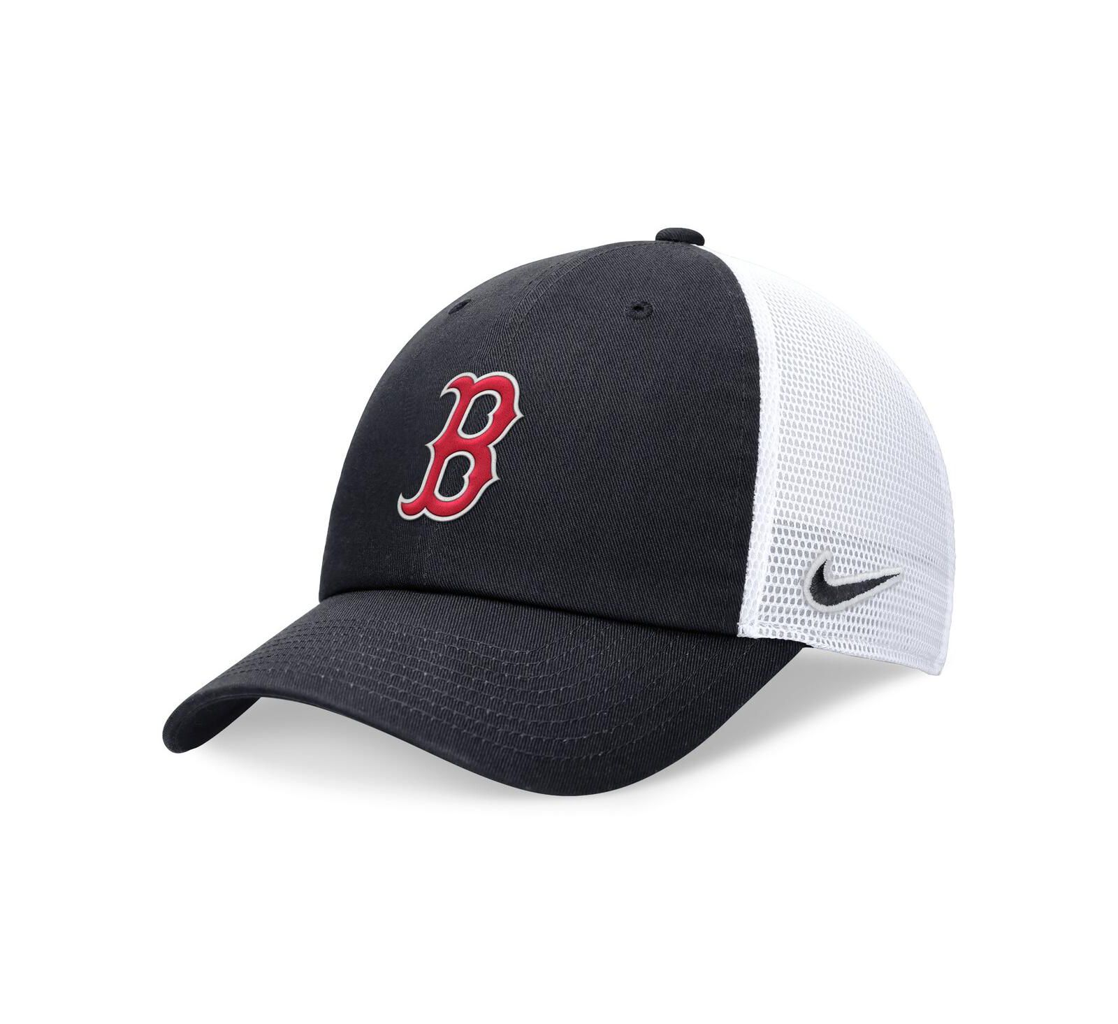 Мужская кепка Nike Navy Boston Red Sox Club Trucker Adjustable