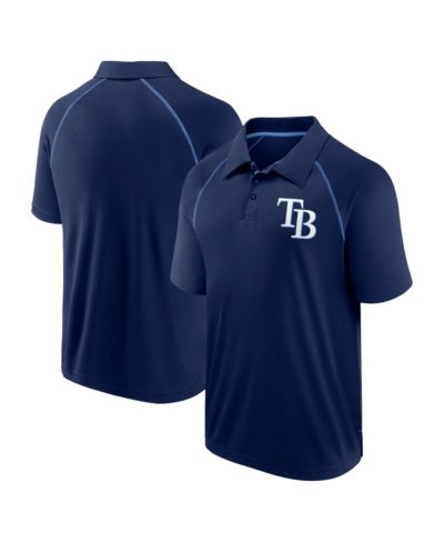 Мужская поло Fanatics Navy Tampa Bay Rays Strong Alone Raglan