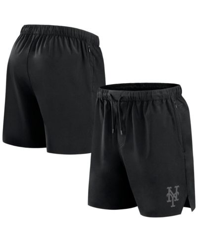 Fanatics Signature Men's Black New York Mets Front Office Woven Shorts
