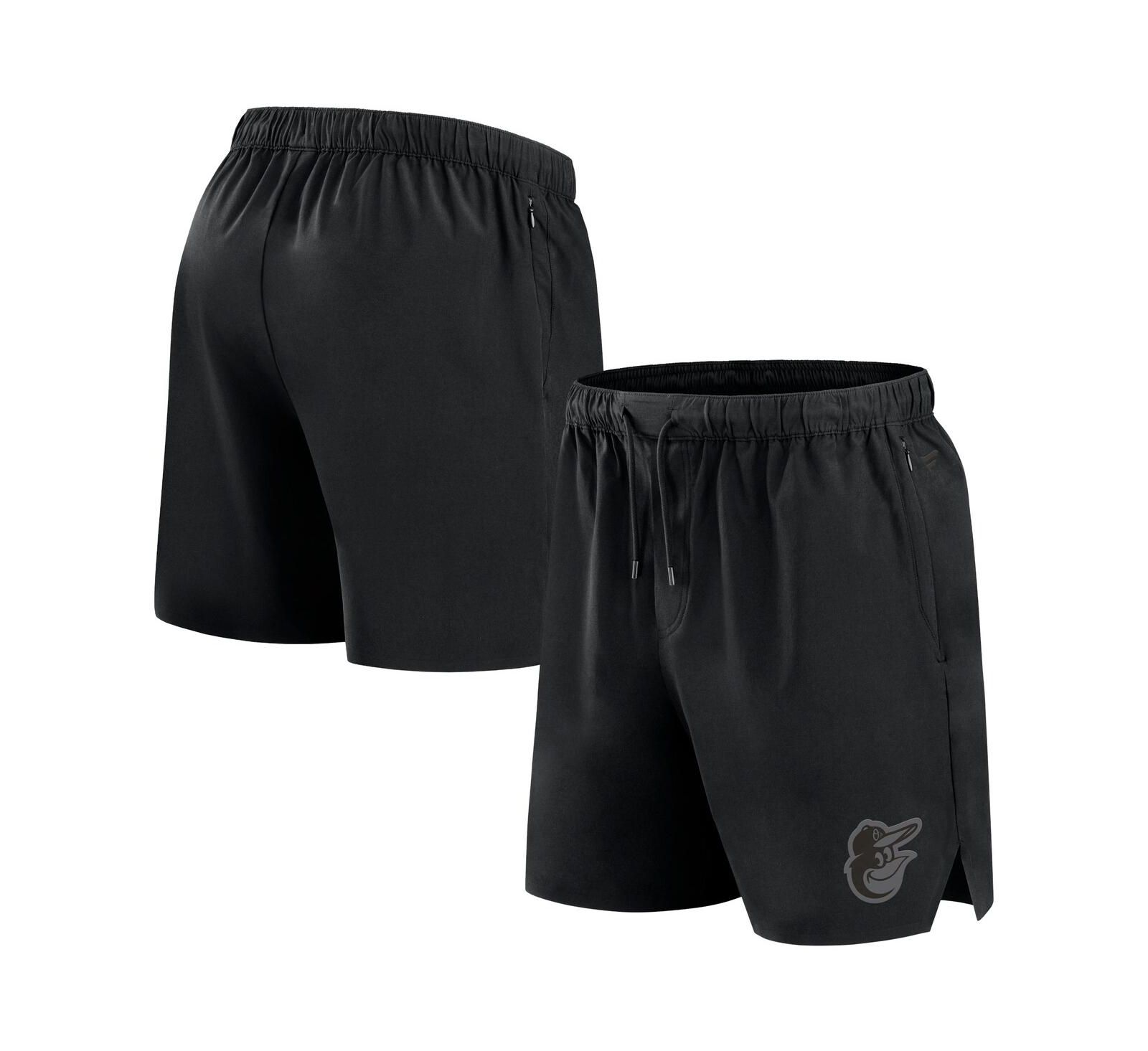 Мужские тканые шорты Fanatics Signature Black Baltimore Orioles Front Office