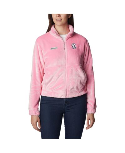 Женская куртка Columbia Pink Seattle Kraken Fire Side Full-Zip