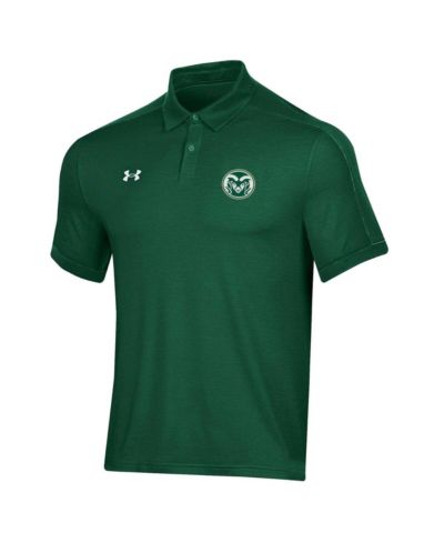 Мужская рубашка-поло Under Armour Colorado State Rams Trophy, зеленая