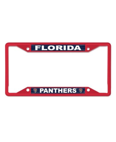 Рамка для номерного знака Wincraft Florida Panthers Chrome Colored