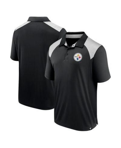 Мужская рубашка polo Fanatics Black Pittsburgh Steelers Primary