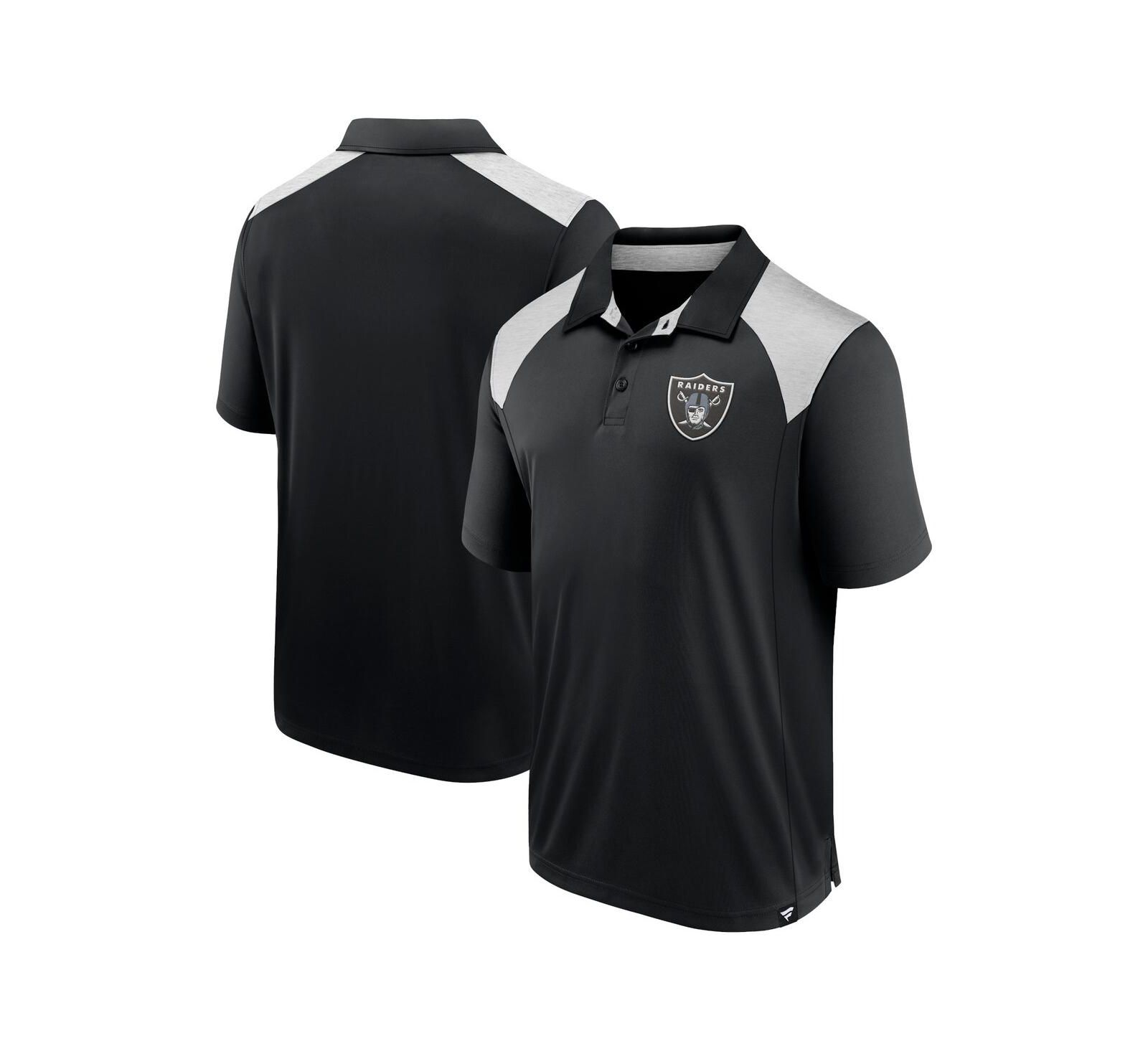 Fanatics Men's Black Las Vegas Raiders Primary Polo