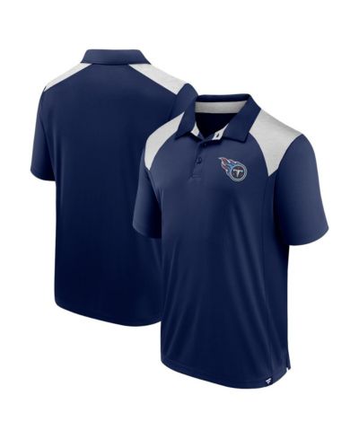 Мужское поло Fanatics Tennessee Titans Navy Primary
