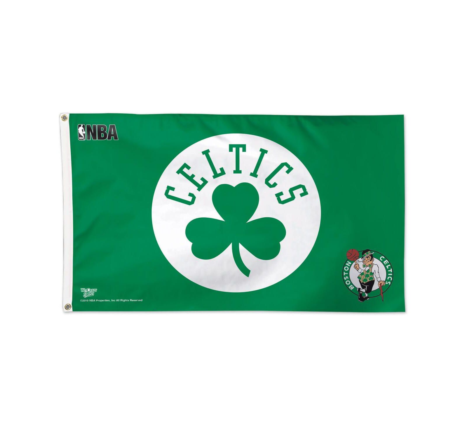 Делюкс флаг Wincraft Boston Celtics с логотипом команды, односторонний, 3' x 5'
