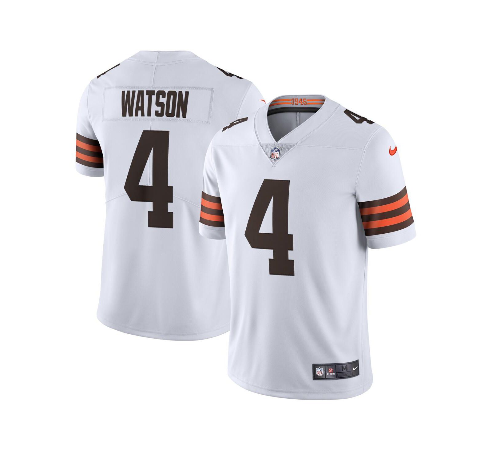 Мужская джерси Nike Deshaun Watson Cleveland 2020 Vapor Limited
