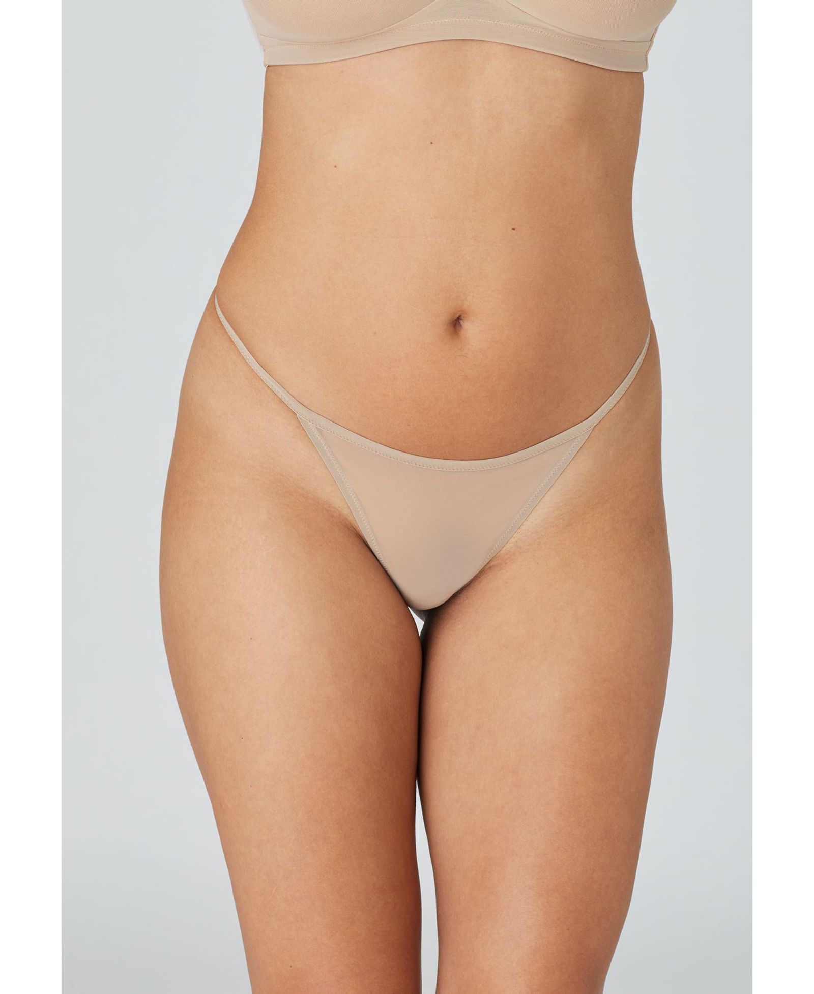 CUUP Plus Size the String Thong - Mesh