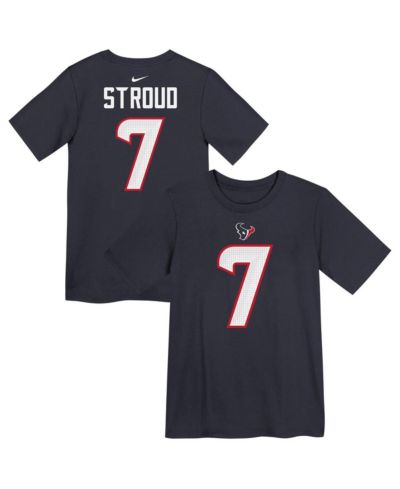 Nike Preschool C.J. Stroud Navy Houston Texans Player Name & Number T-Shirt