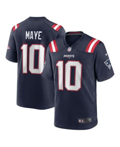 Nike Men's Drake Maye New England Patriots 2024 NFL Draft First Round Pick Player Game Jersey
